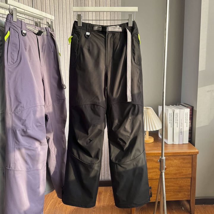 Damen Multifunktionale Outdoor-Hose mit verstellbarem Bund und praktischen Taschen Drune