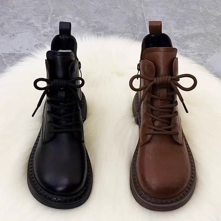 Damen Modische Chunky Boots Drune