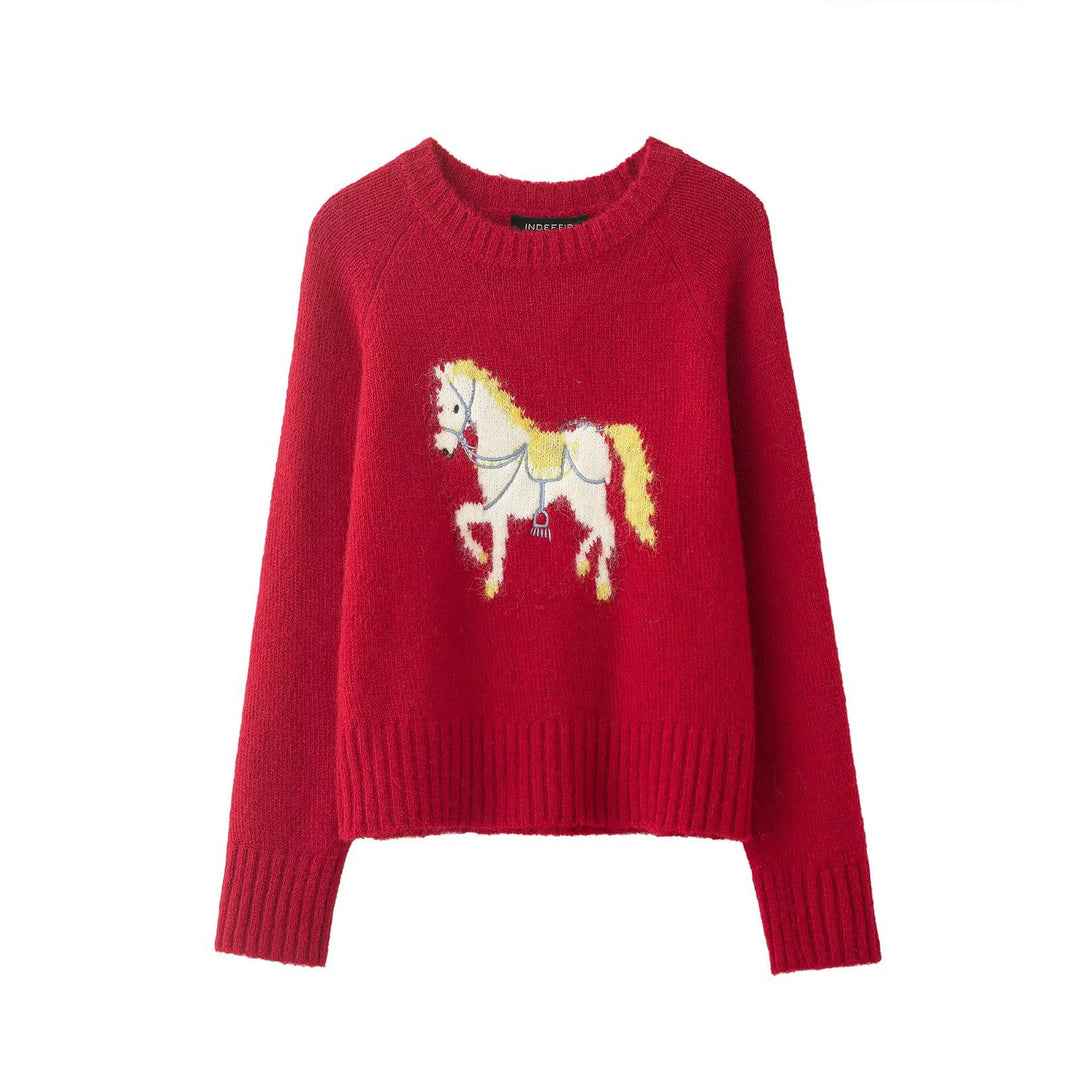 Damen Feinstrick-Cardigan mit gehäkeltem Peter-Pan-Kragen Drune