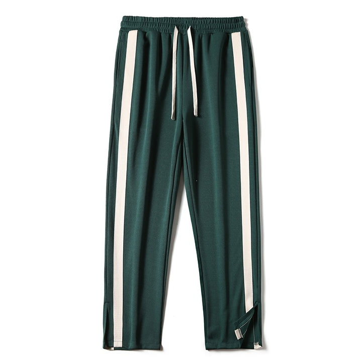 Herren Sportliche Freizeithose mit Streifen Drune