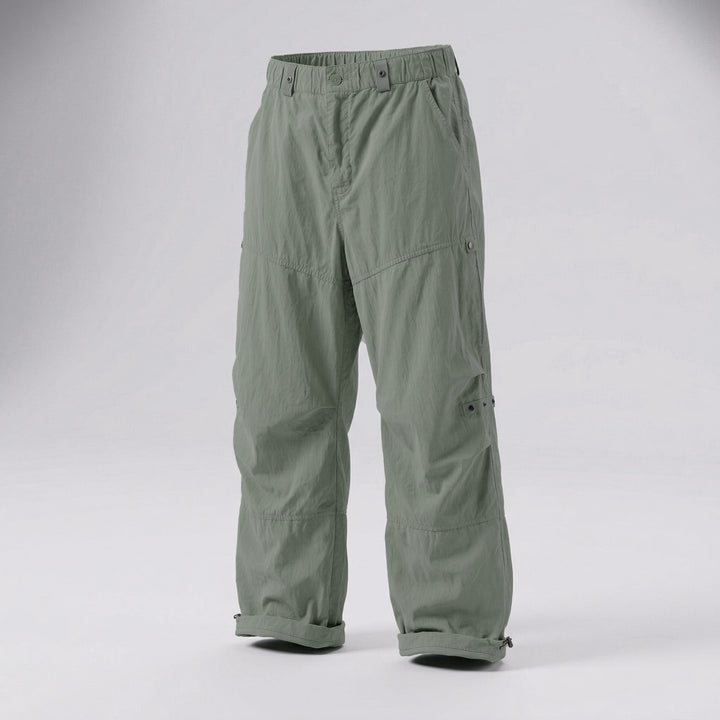 Herren Leichte Reise-Cargo-Hose mit elastischem Bund und verstellbarem Beinabschluss Drune