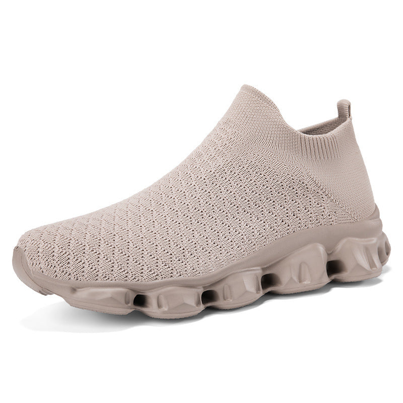 Damen High-Top Strick-Sneaker mit luftiger Sohle Drune