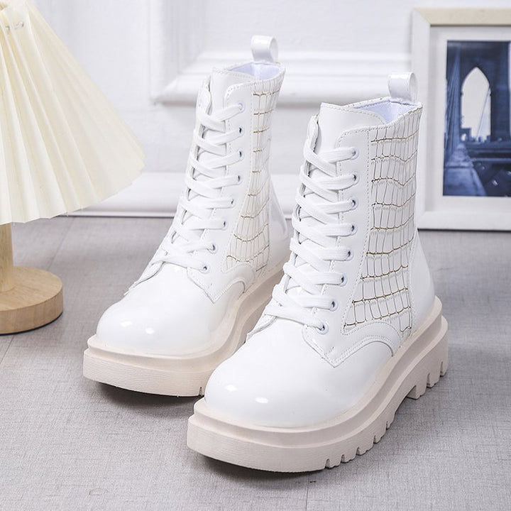 Damen Trendige Statement-Stiefel im modernen Design Drune