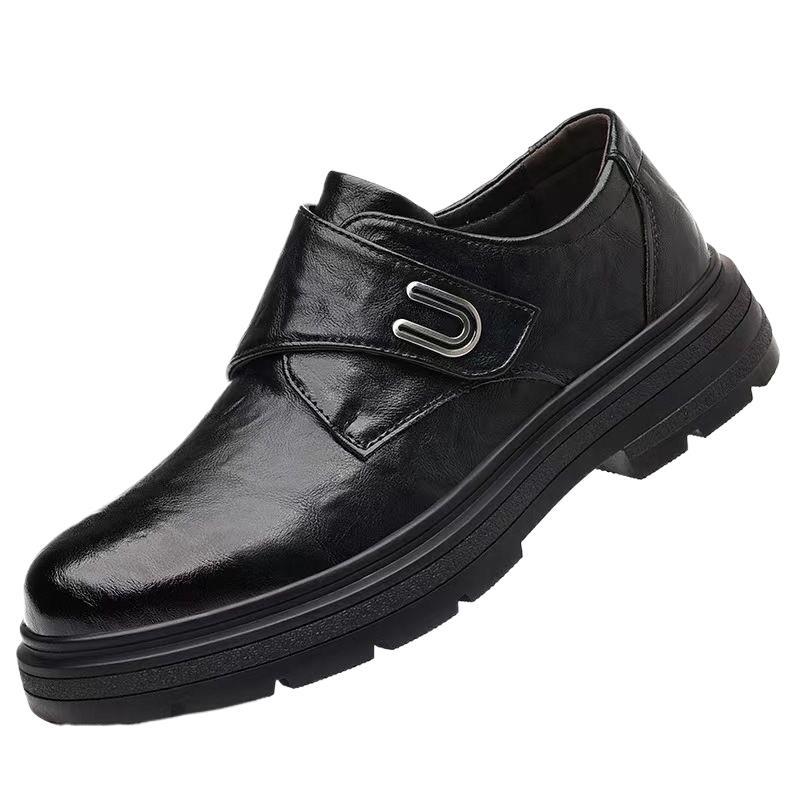 Herren Elegante und Bequeme Leder Schnürschuhe Drune