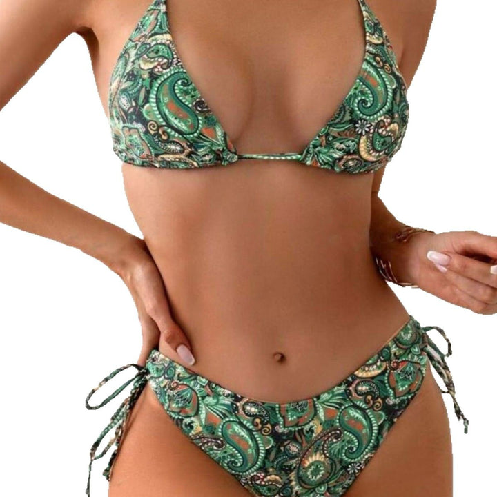 Damen Triangel-Bikini mit raffinierter Paisley-Optik Drune