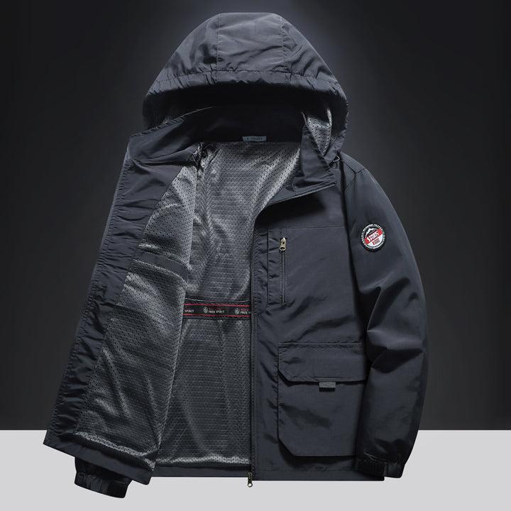 Herren Multifunktionale Übergangsjacke mit seitlichen Taschen Drune