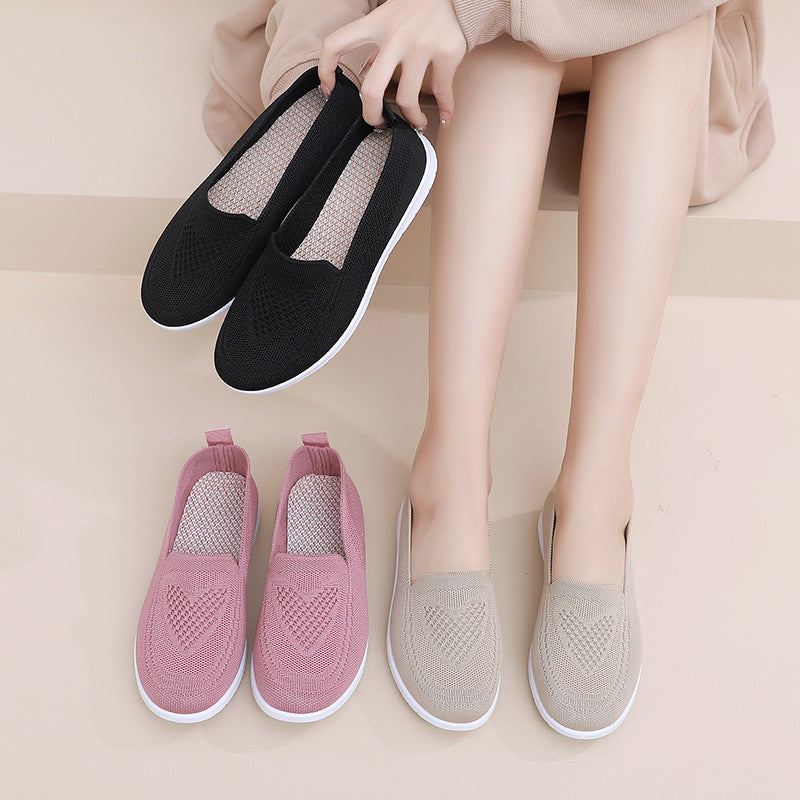 Damen Leichte und atmungsaktive Slip-On Schuhe Drune