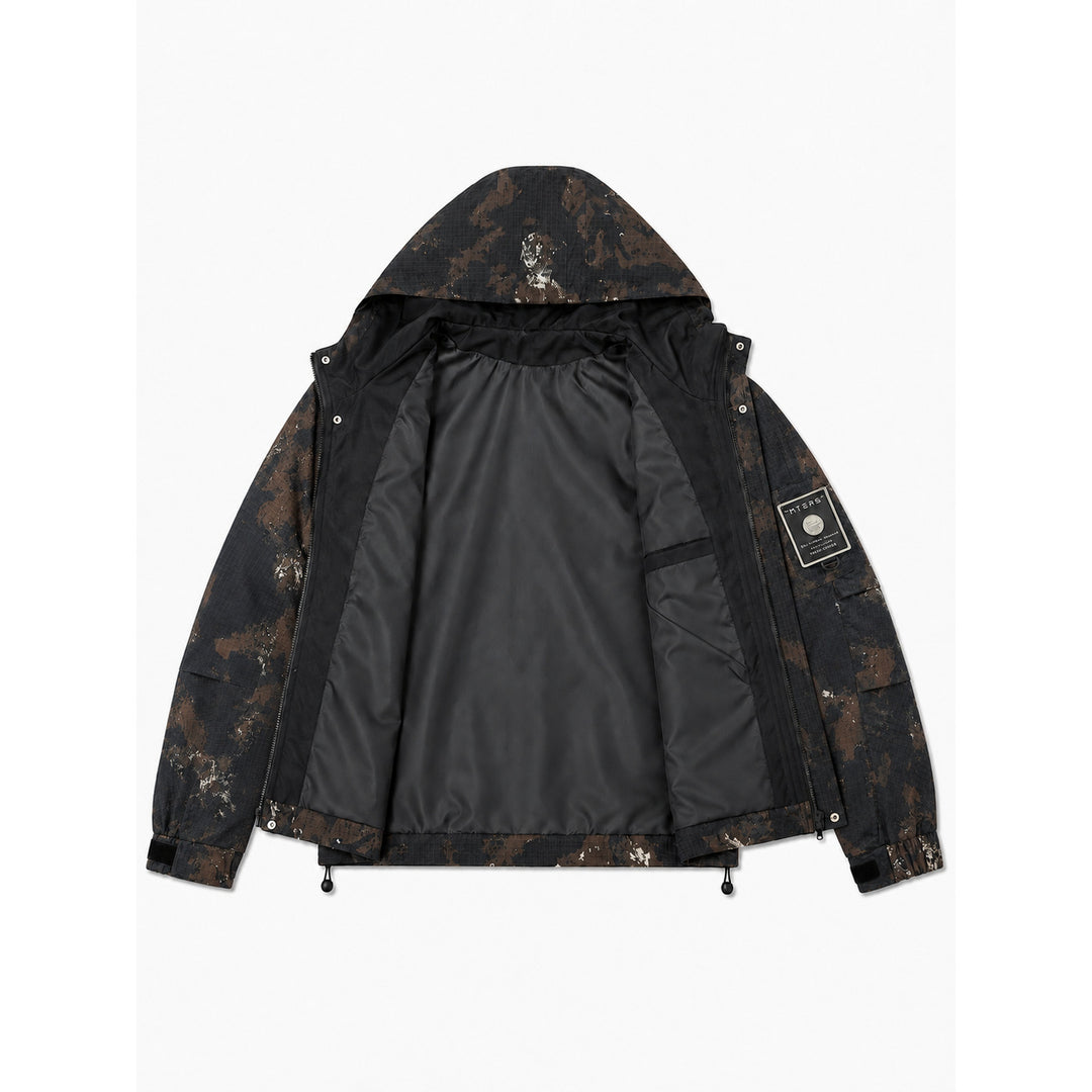 Herren Funktionale Camouflagejacke Drune