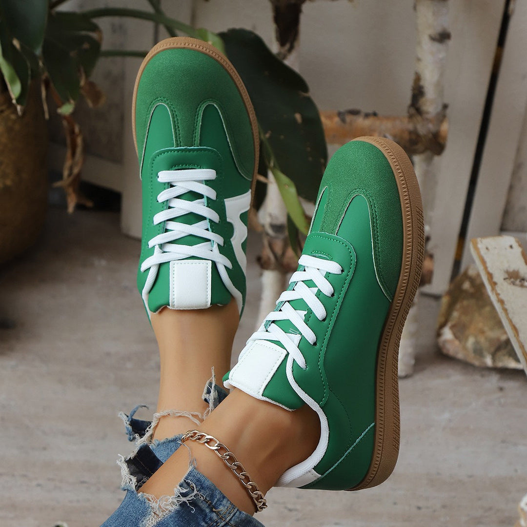 Damen Sneakers im sportlichen Retro-Look mit komfortabler Dämpfung Drune