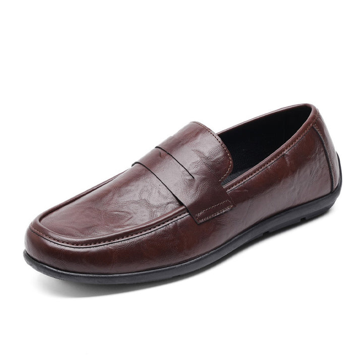 Herren Elegante Mokassins mit feinen Detailnähte Drune
