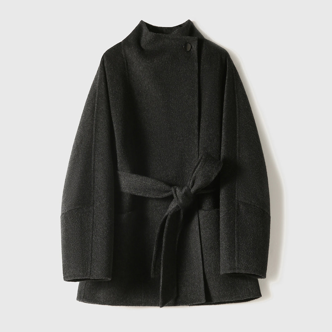 Damen Elegante und modische Wickeljacke Drune