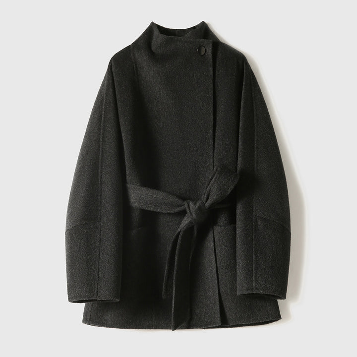Damen Elegante und modische Wickeljacke Drune