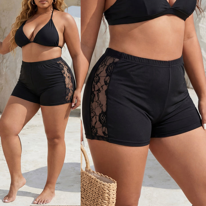 Damen Modische Lace-Shorts Drune