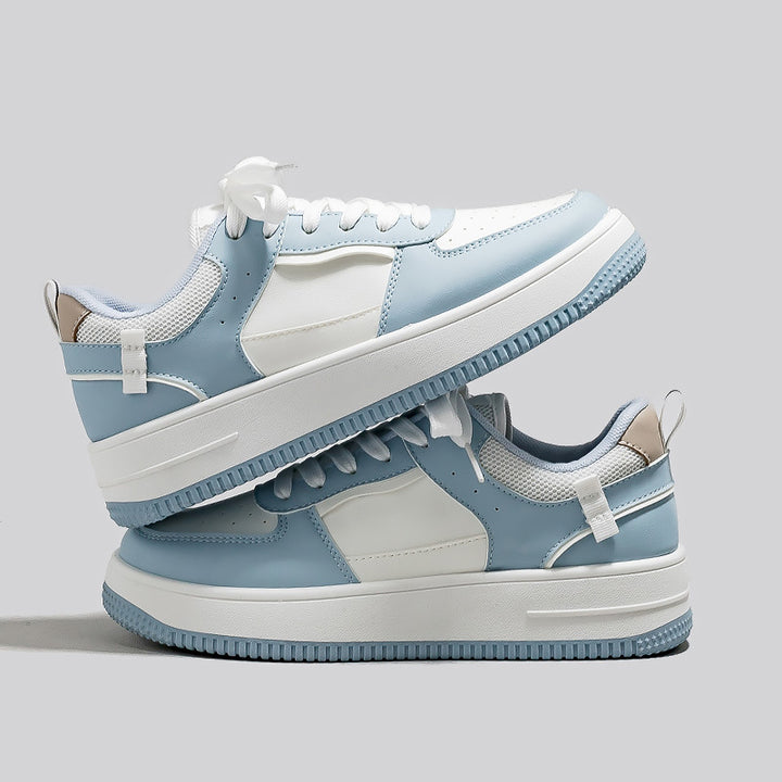 Damen Sneaker im minimalistischen Design mit atmungsaktiver Mesh-Oberfläche und gepolsterter Sohle Drune