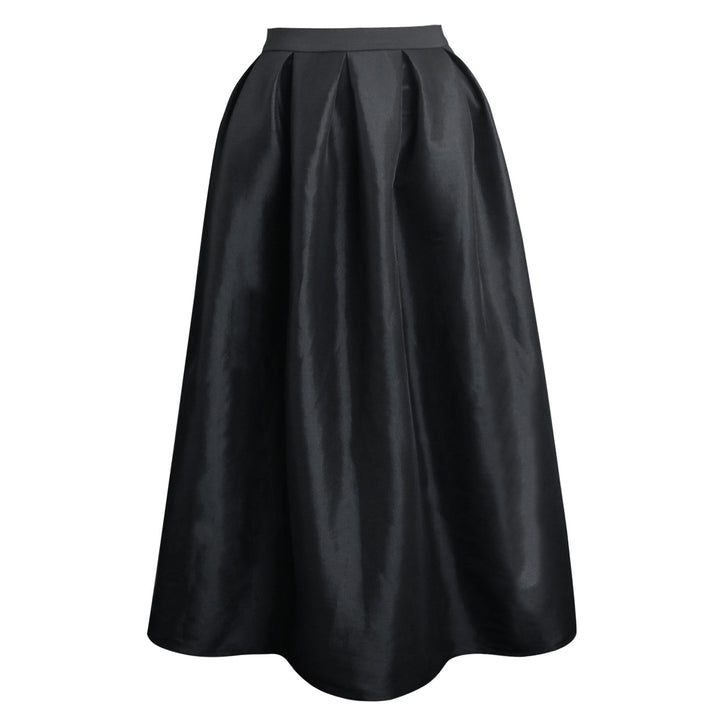 Damen Eleganter Maxirock mit Faltenwurf Drune