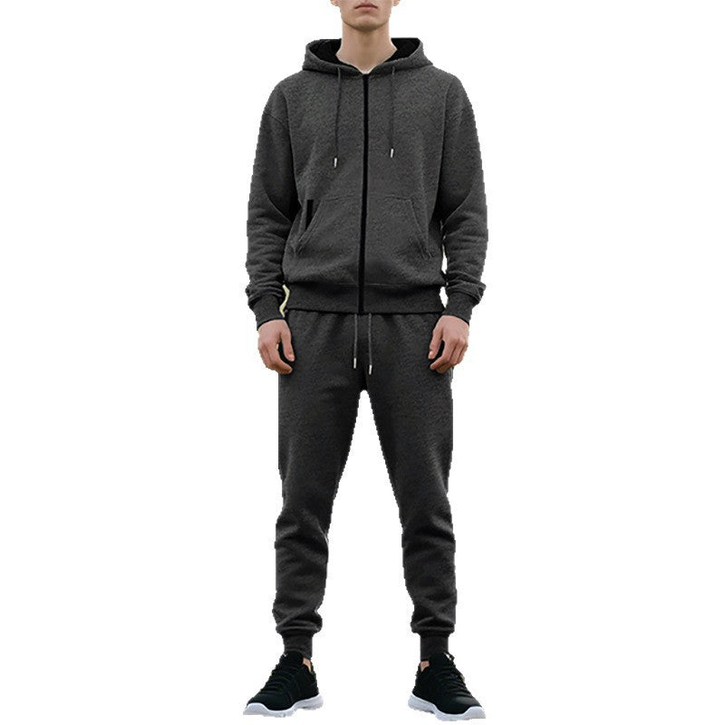 Herren sportlicher Hoodie und Jogginghose Set Drune