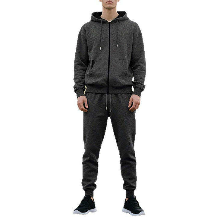 Herren sportlicher Hoodie und Jogginghose Set Drune