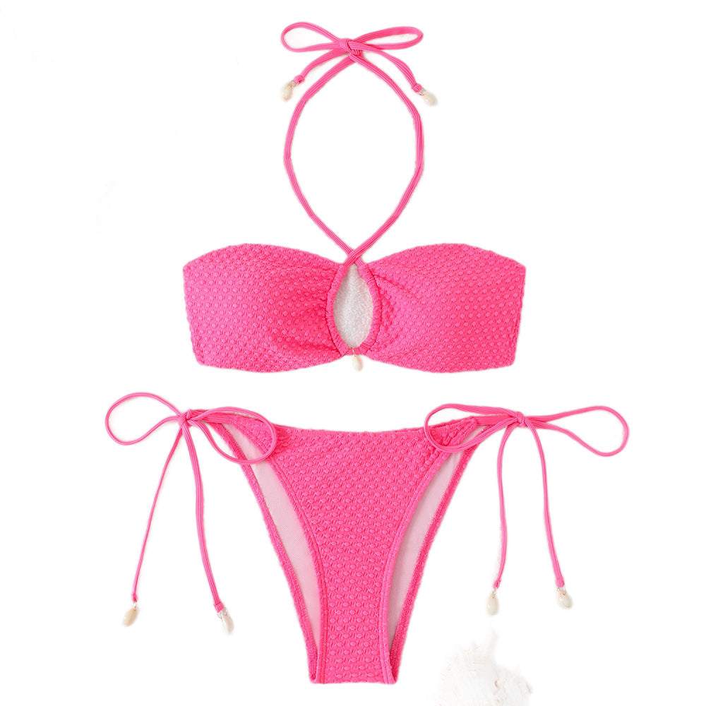 Damen Raffiniertes Bikini-Set mit verspielten Details Drune