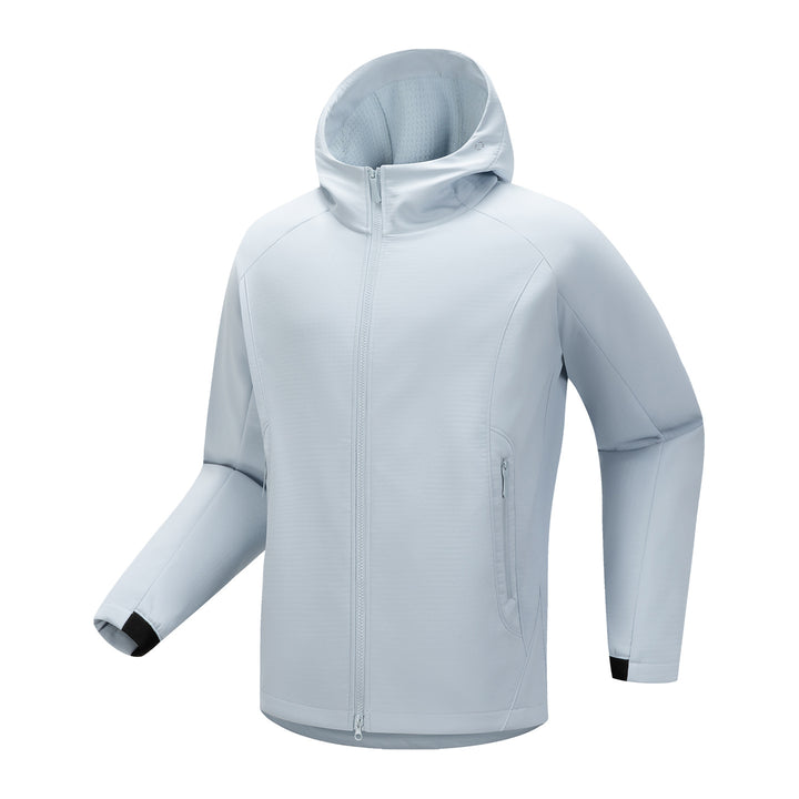 Herren Softshell-Outdoorjacke mit Kapuze, winddichter Membran und ergonomischem Schnitt Drune