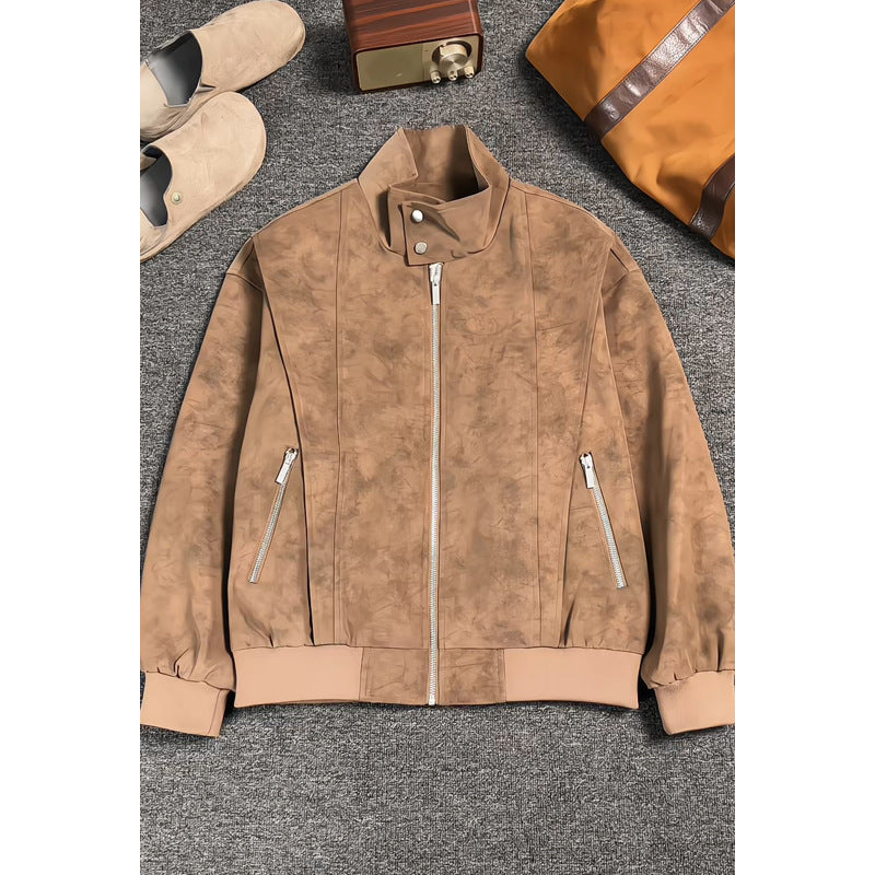 Herren Modische Übergangsjacke mit praktischen Reißverschluss-Taschen Drune