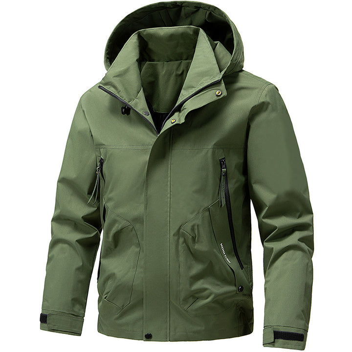 Herren Wasserdichte Multifunktionsjacke Drune