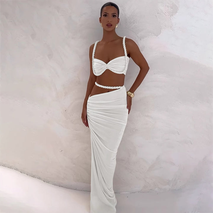 Damen Bikiniset mit elegantem Wickelrock Drune