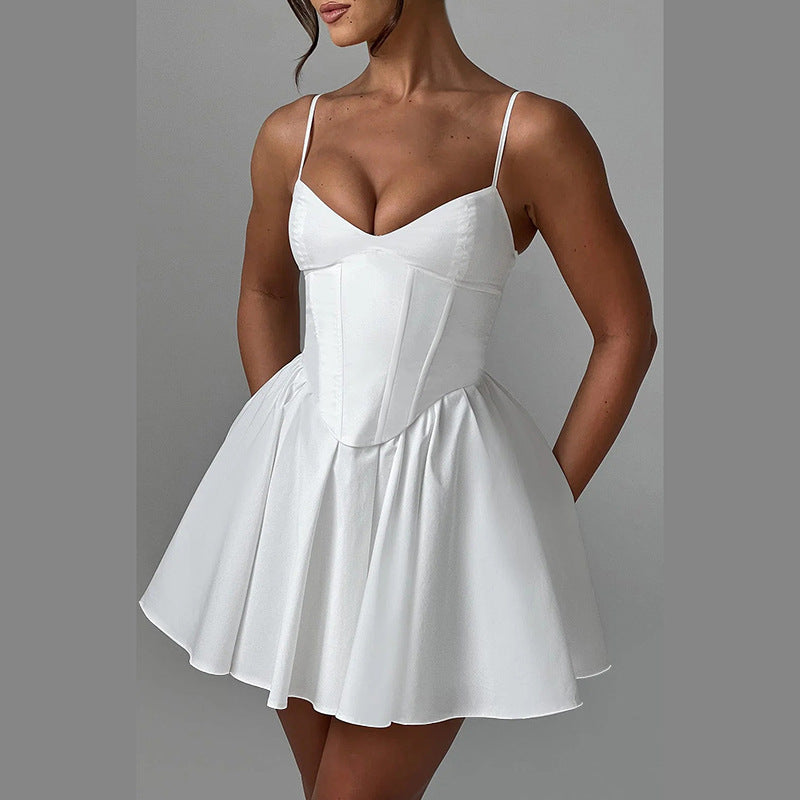Drune | Sommer Korsett Mini Kleid