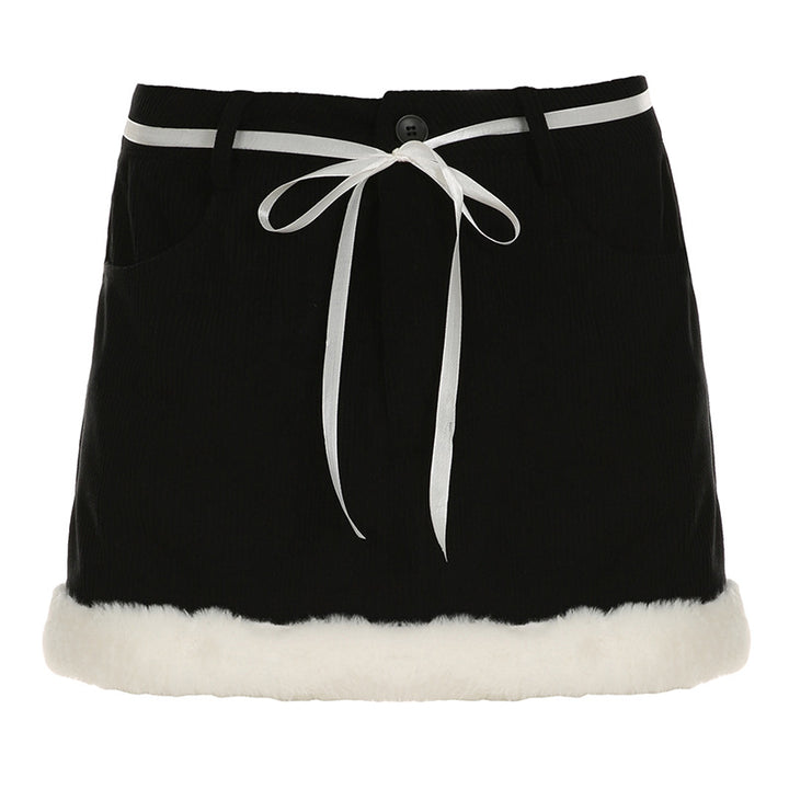 Damen Cordshorts mit kuscheligem Fleecebund und elegantem Schnitt Drune