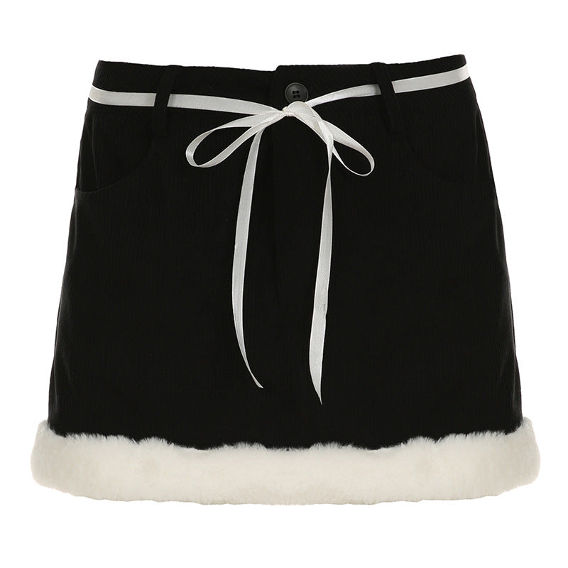 Damen Cordshorts mit wärmendem Fleece-Besatz Drune