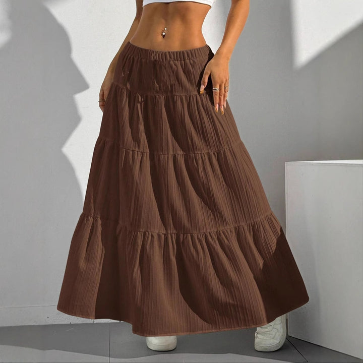 Damen Maxikleid Drune