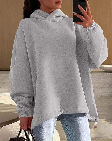 Damen Kapuzenpulli Drune