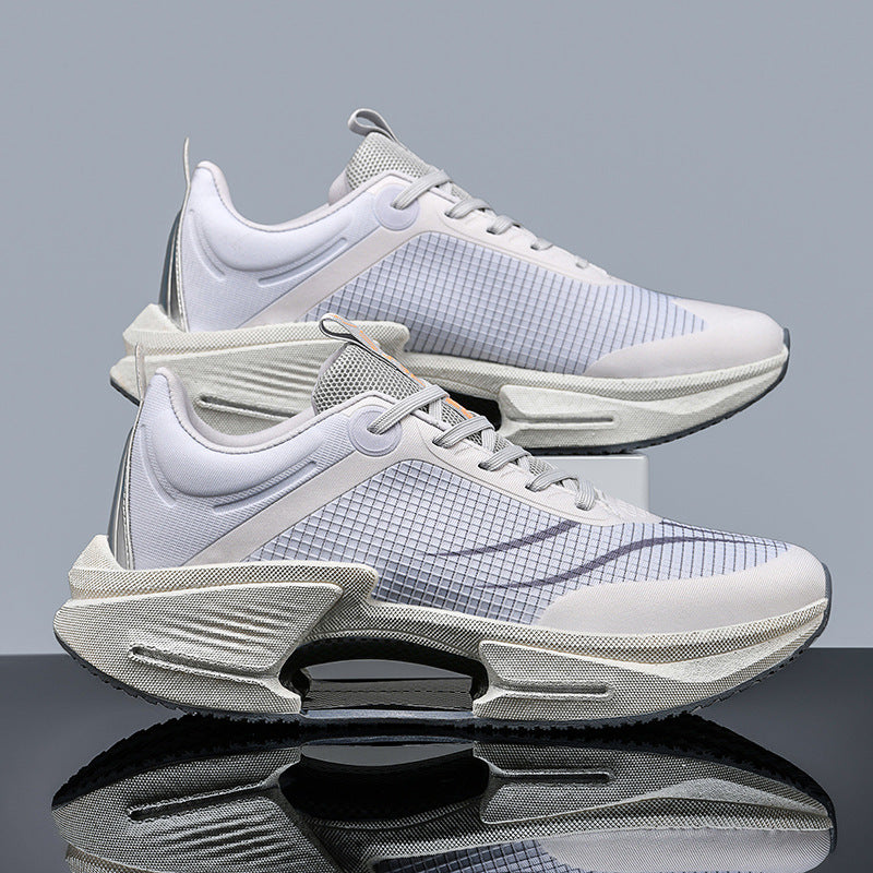 Unisex leichte Straßen-Laufschuhe mit stabilisierender TPU-Fersenkappe, reaktionsfreudiger EVA-Zwischensohle und griffiger Profilgummilaufsohle Drune