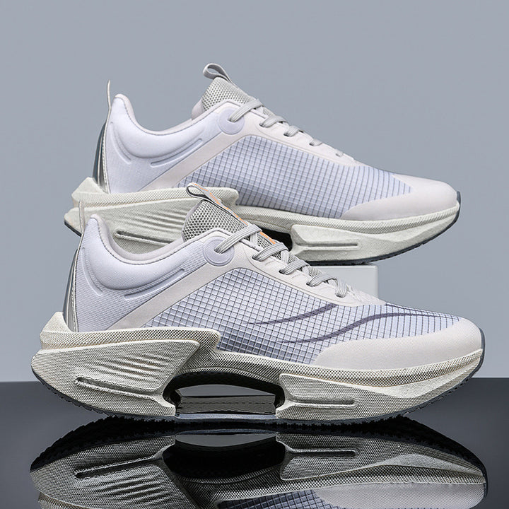 Unisex leichte Straßen-Laufschuhe mit stabilisierender TPU-Fersenkappe, reaktionsfreudiger EVA-Zwischensohle und griffiger Profilgummilaufsohle Drune