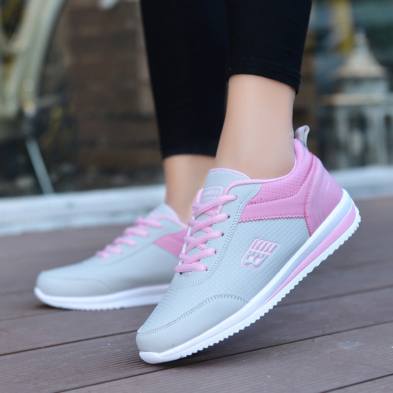 Damen Leichter Freizeit- und Walkingsneaker mit atmungsaktivem Obermaterial und ergonomischer Komfortsohle Drune