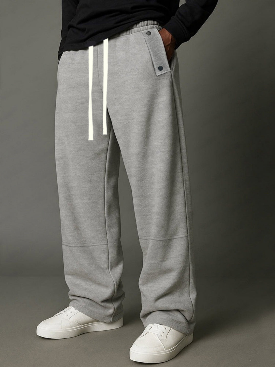 Herren Bequeme Sportliche Freizeithose Drune