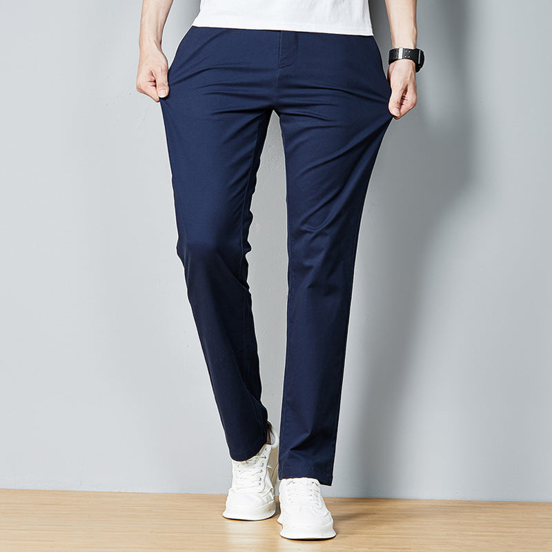 Herren Bequeme und elegante Chino-Hose Drune