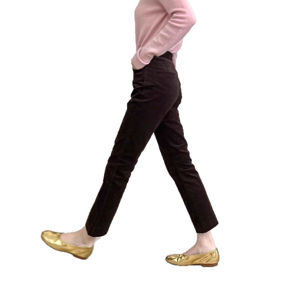 Damen Bequeme und stilvolle Stoffhose Drune