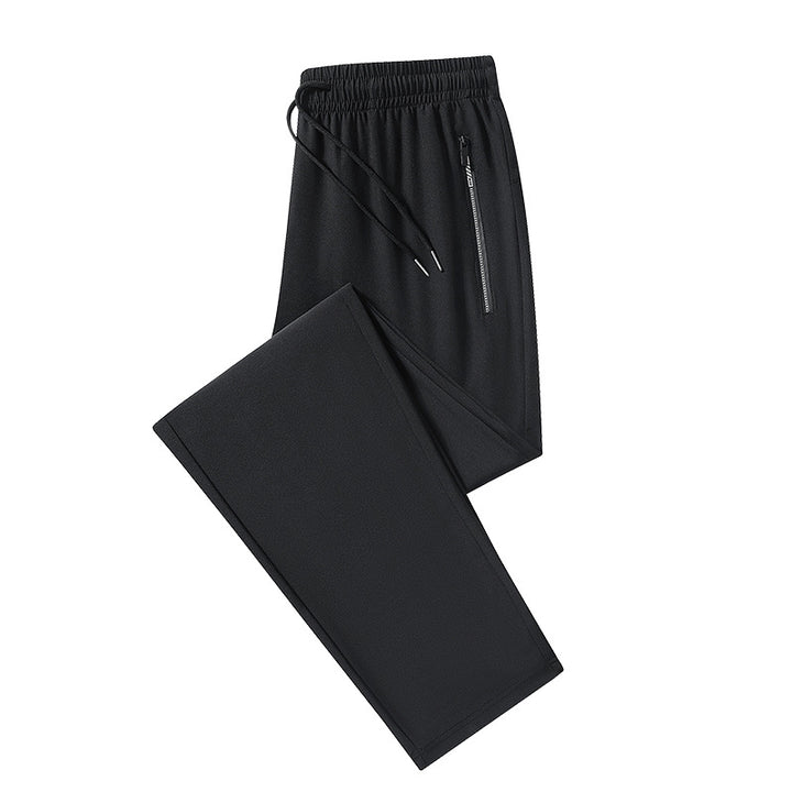 Herren Sportliche Relaxed Fit Jogginghose Drune