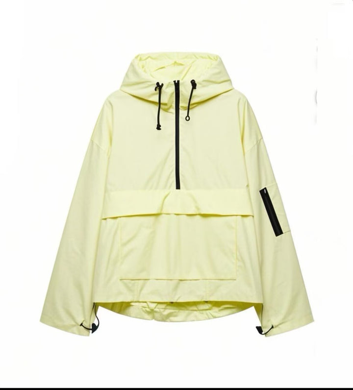 Damen Funktionsjacke mit Anthrazitfarbenen Details und praktischen Taschen Drune