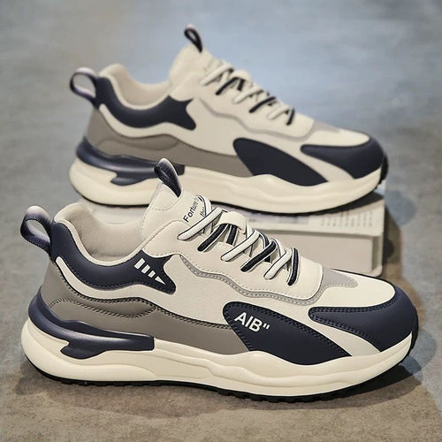 Damen Sportliche Sneaker mit atmungsaktiver Mesh-Oberfläche und dämpfender Sohle Drune