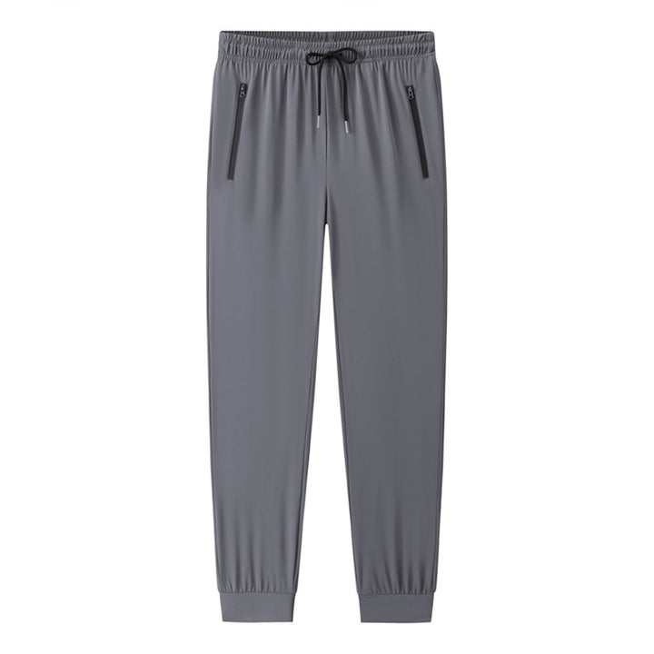 Herren Sportliche Jogginghose mit elastischem Bund und praktischen Reißverschluss-Taschen Drune