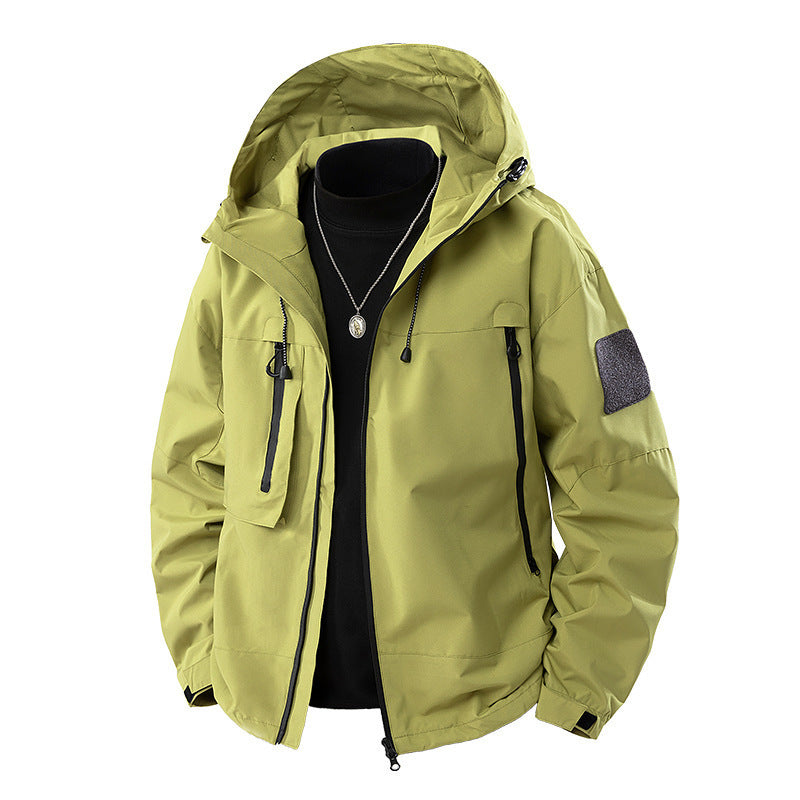 Drune | Outdoor Wandern Kapuzenjacke für Männer