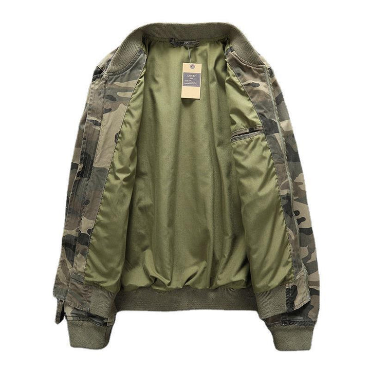 Herren Bomberjacke im Camouflage-Design Drune