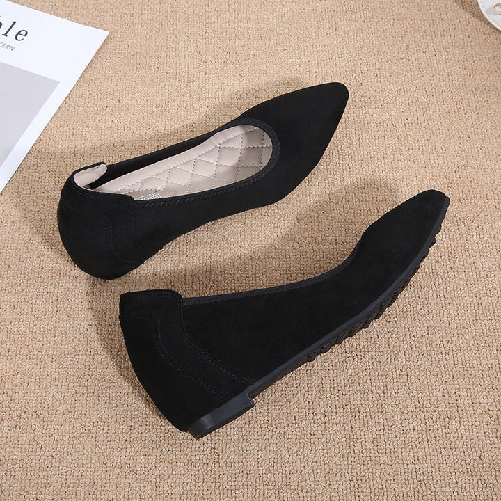 Damen Wedges Ballerinas mit bequemer Sohle und elegantem Design Drune
