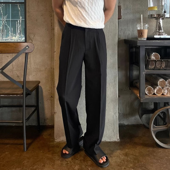 Herren Bequeme und elegante Stoffhose Drune