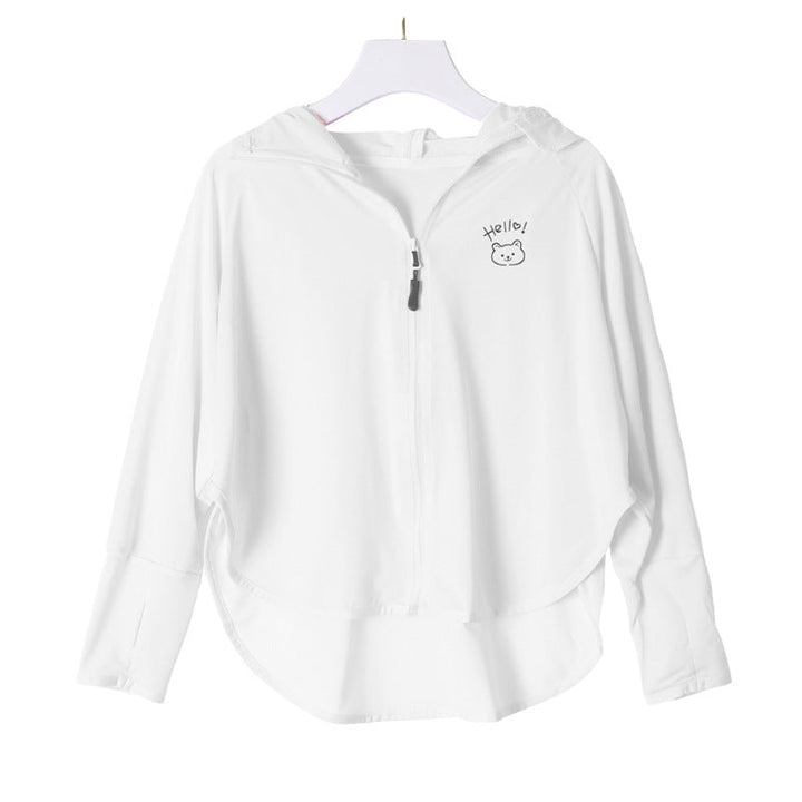 Damen Leichte Kapuzenjacke mit UV-Schutz Drune