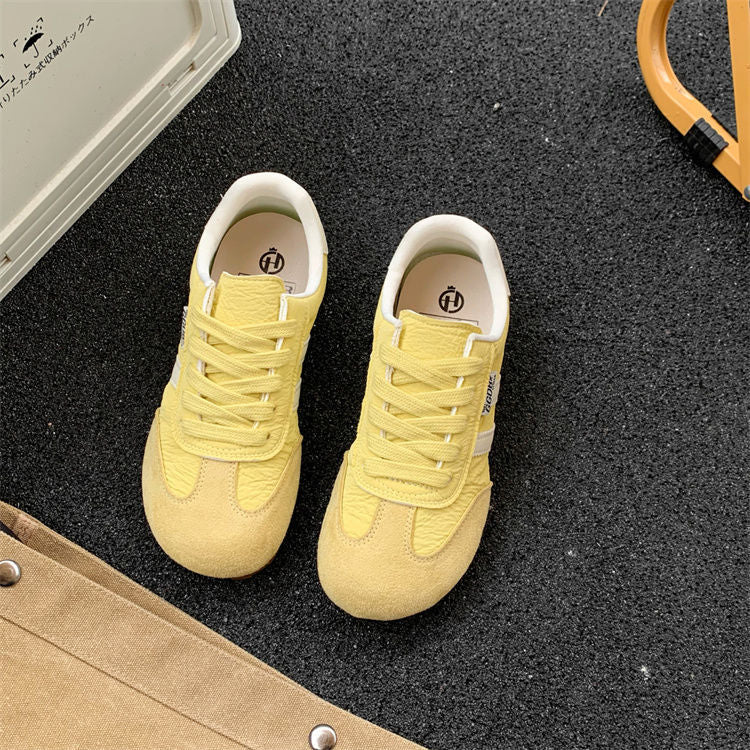 Damen Sportliche Sneaker aus hochwertigem Wildleder mit stabiler Sohle Drune