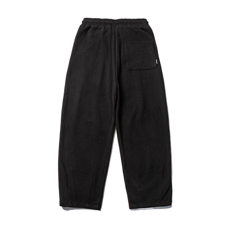 Herren Lässige Sweathose mit hohem Elastikbund, Kordelzug und leichtem Tapered‑Schnitt Drune