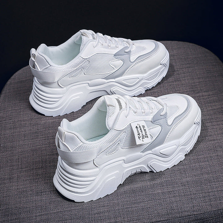 Damen Sneakers im modernen Chunky-Stil mit atmungsaktivem Obermaterial und gepolsterter Sohle Drune