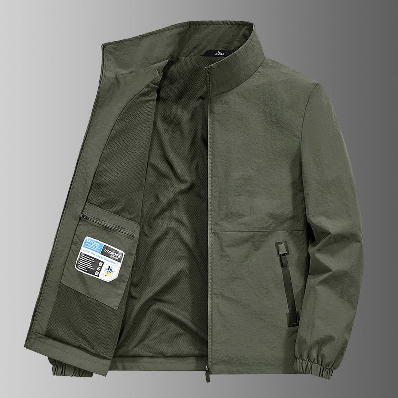 Herren Leichte und atmungsaktive Outdoorjacke Drune